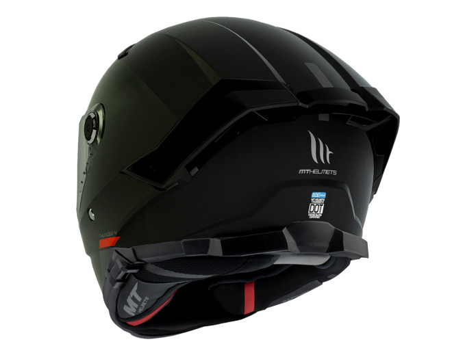 Helmet MT Thunder 4 SV Solid matt black size L (clearance sale)